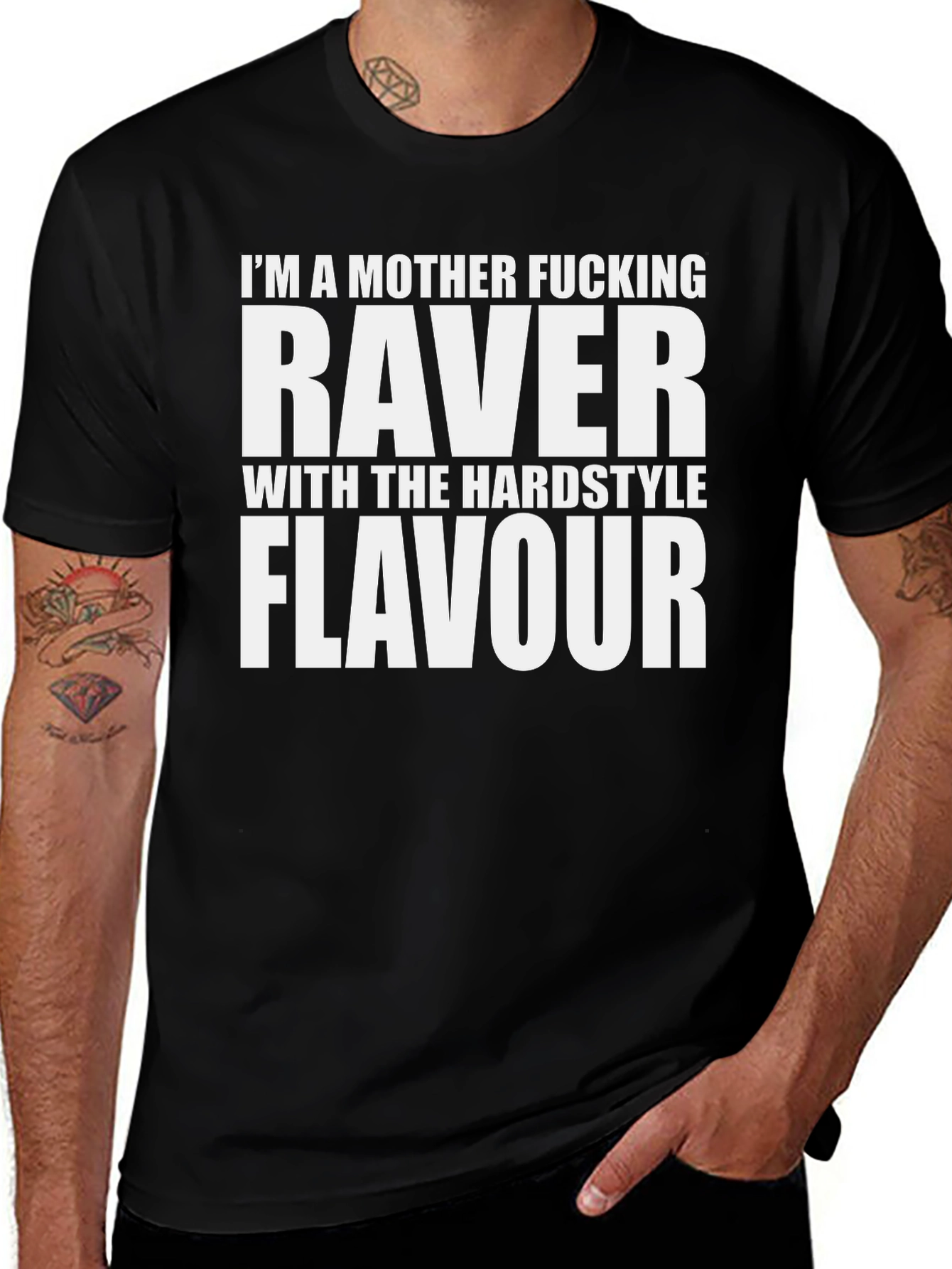 Raver Hardstyle Flavour Graphic Tee