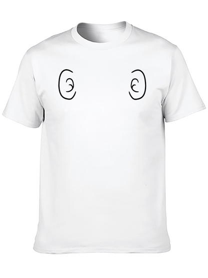 Funny Eye Chart Black T-Shirt