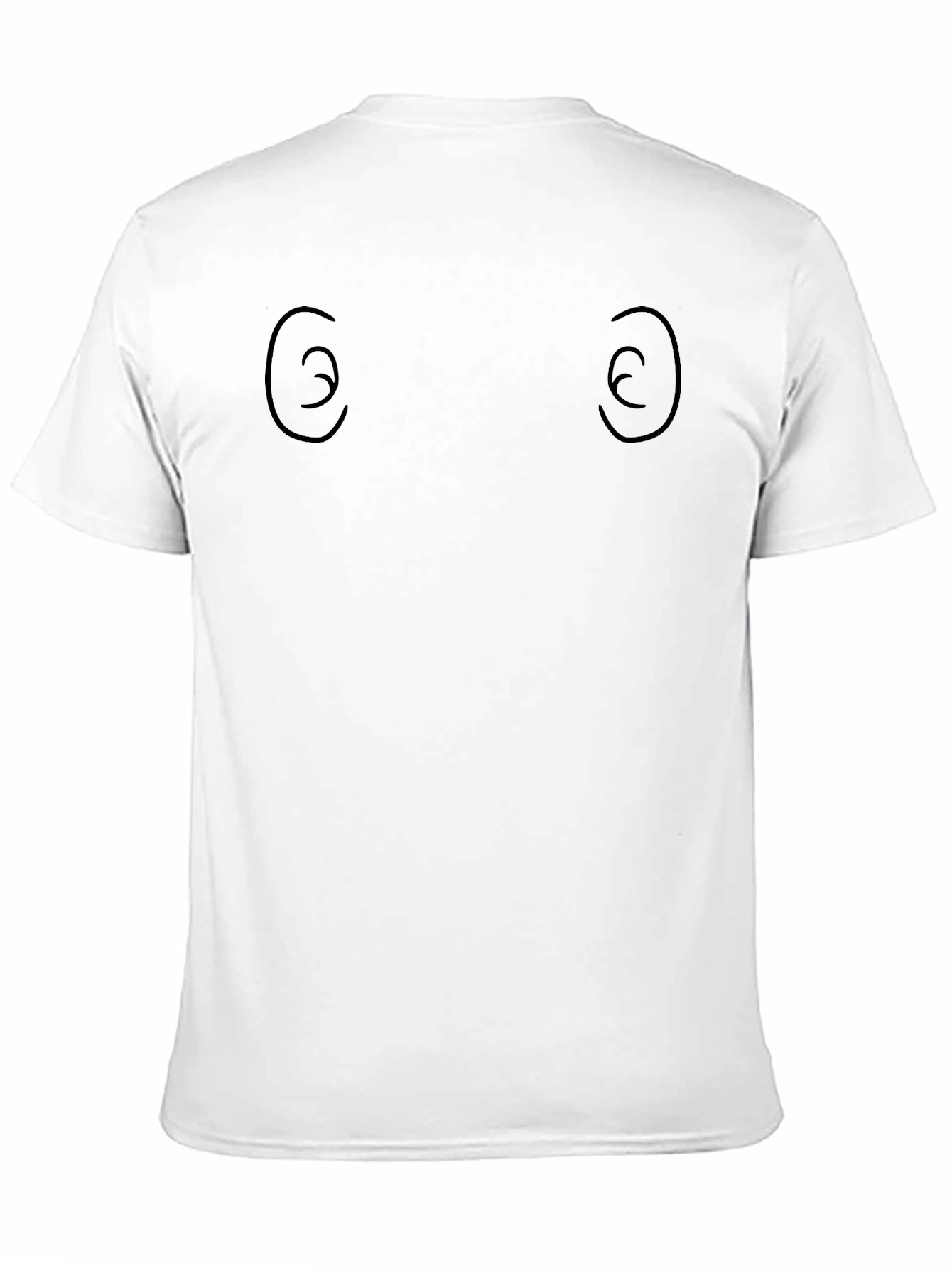 Funny Eye Chart Black T-Shirt
