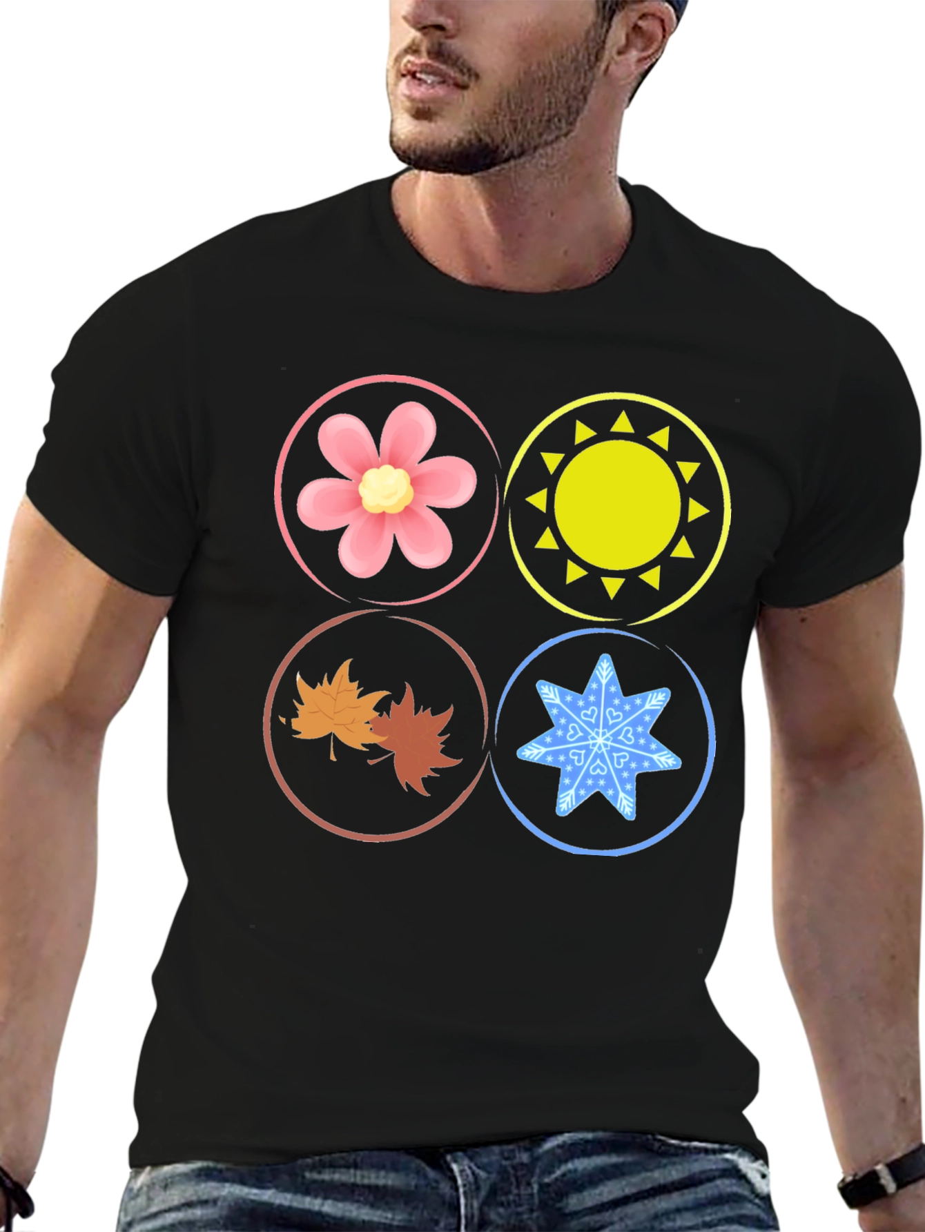 Seasons Graphic T-Shirt