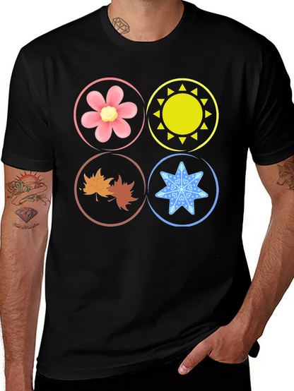 Seasons Graphic T-Shirt