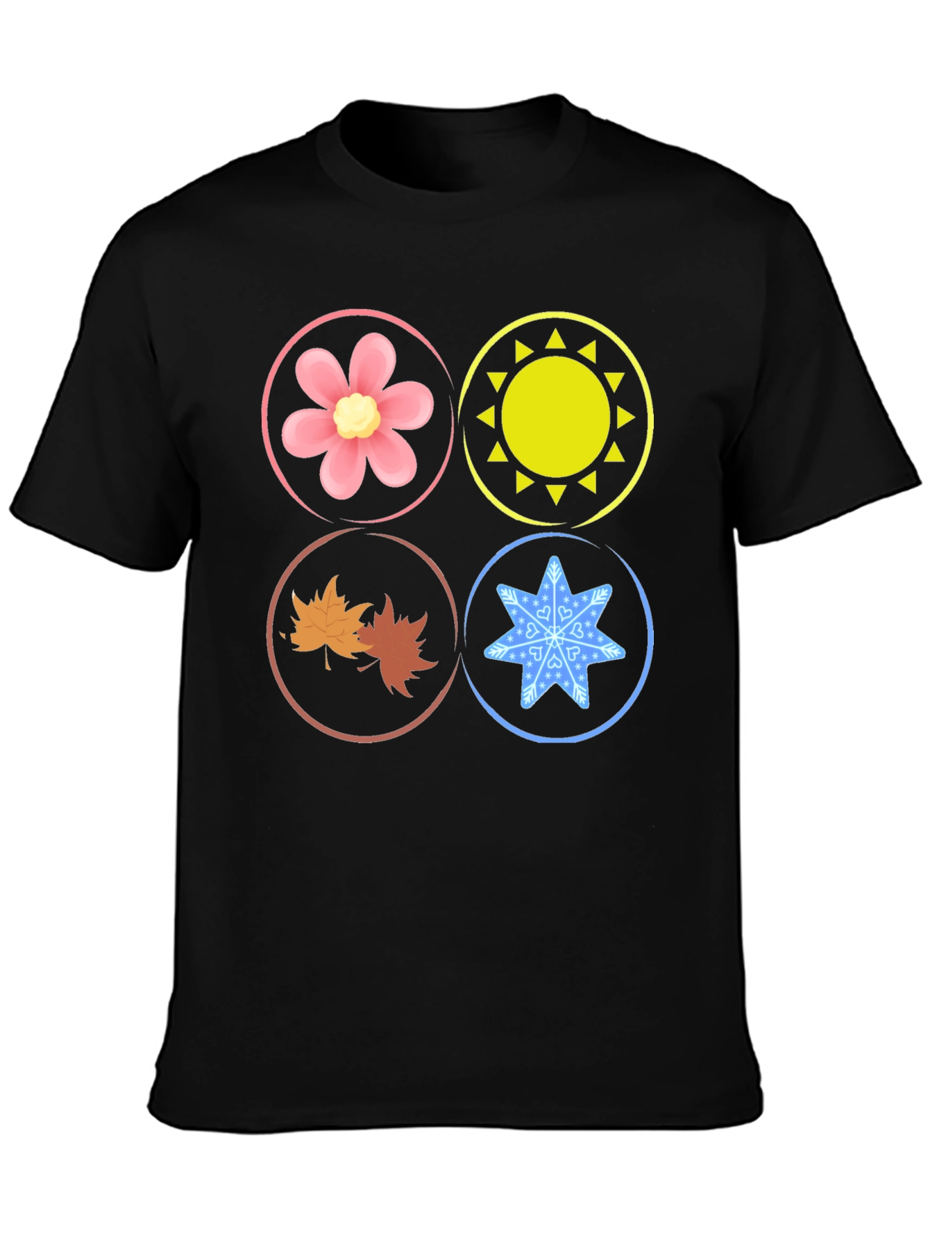 Seasons Graphic T-Shirt