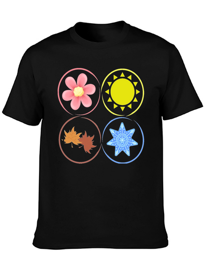 Seasons Graphic T-Shirt