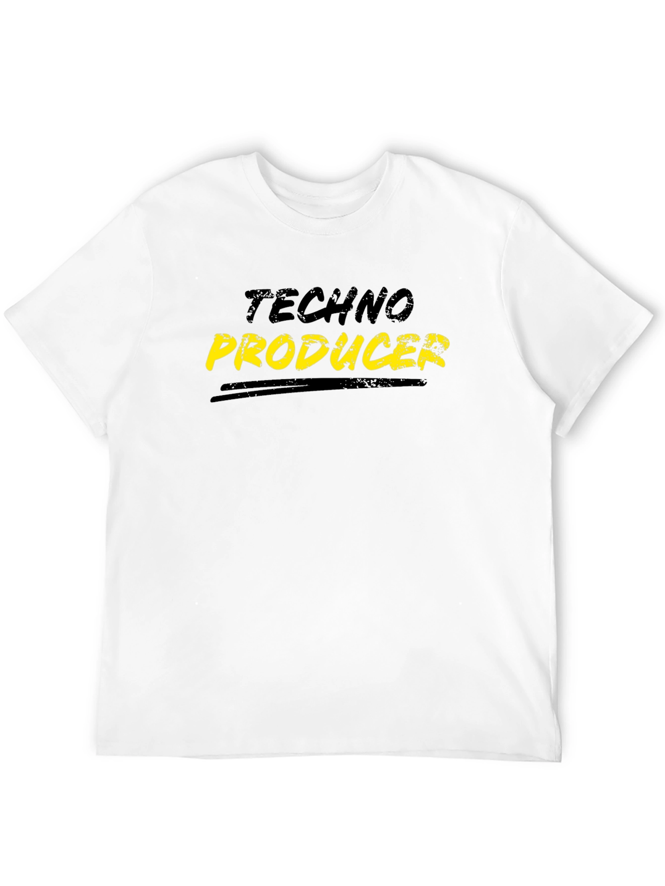 Techno Producer Black T-Shirt