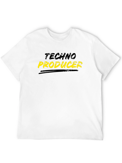 Techno Producer Black T-Shirt