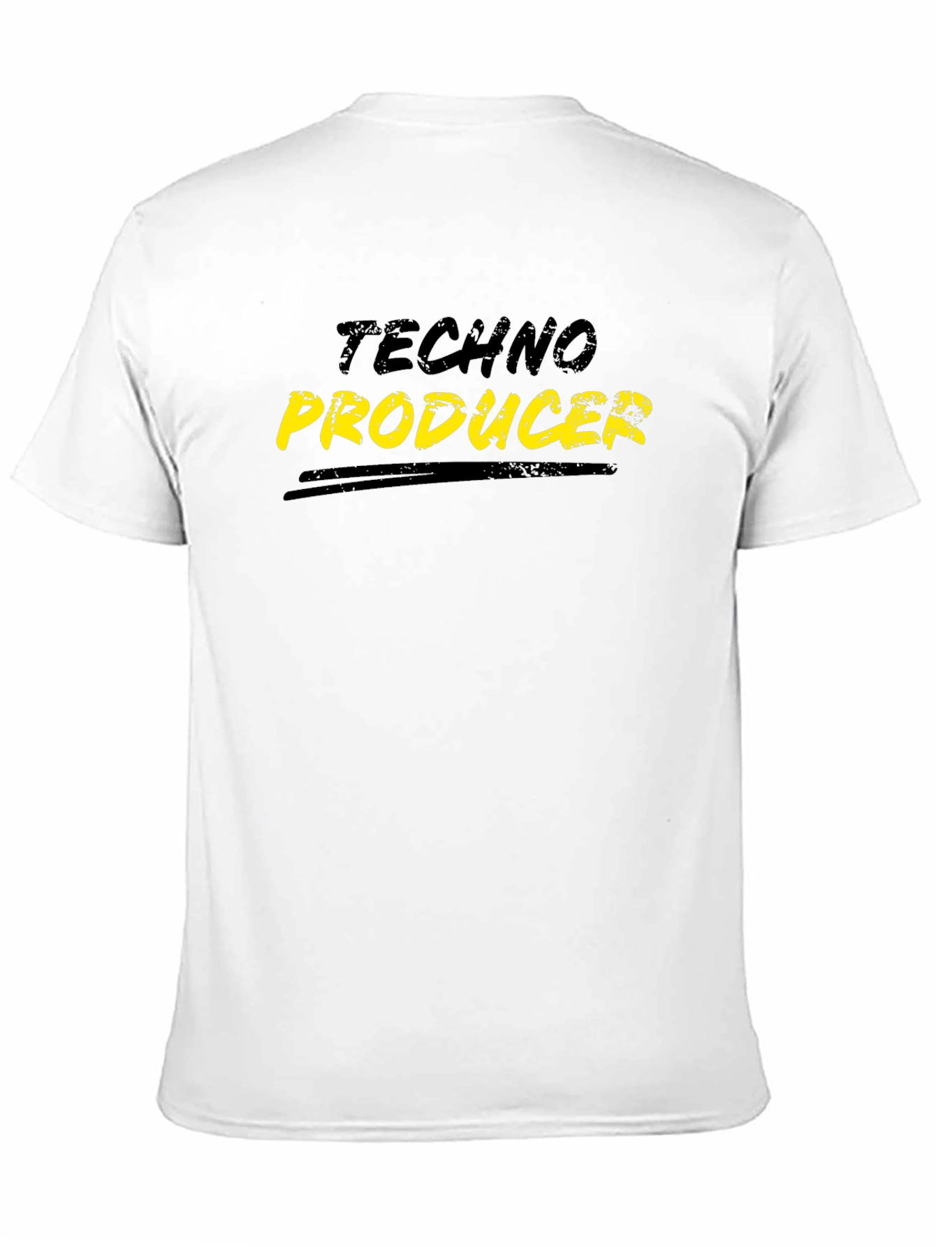 Techno Producer Black T-Shirt