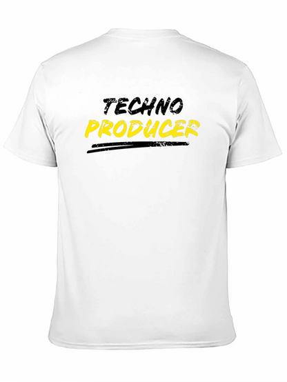 Techno Producer Black T-Shirt