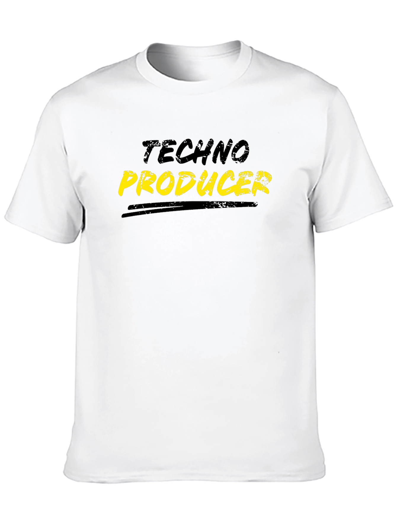 Techno Producer Black T-Shirt