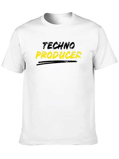 Techno Producer Black T-Shirt