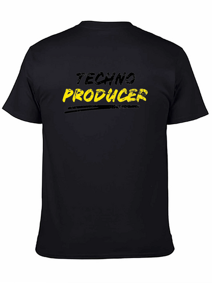 Techno Producer Black T-Shirt