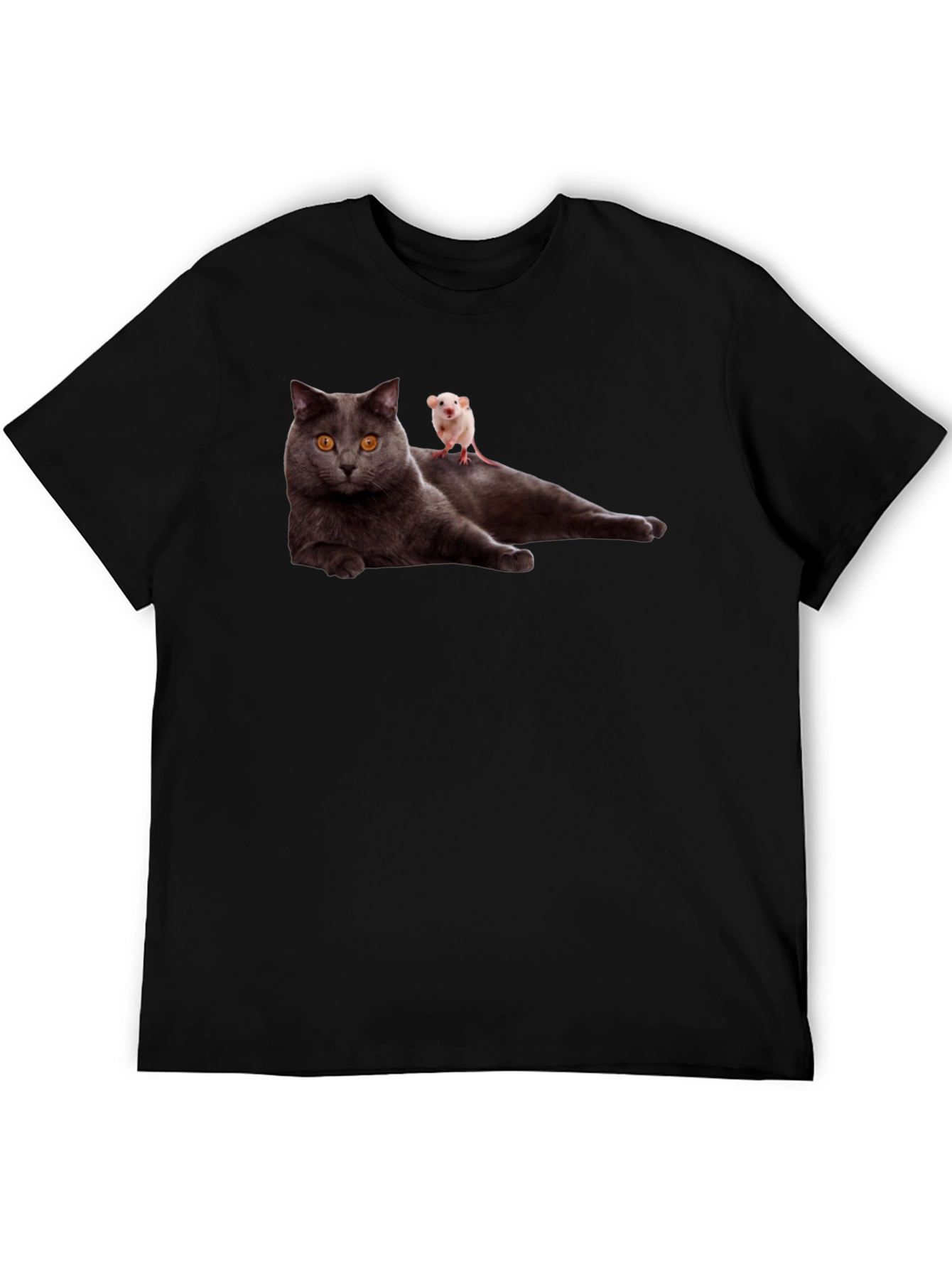 Cat & Mouse T-Shirt - Funny Graphic Tee