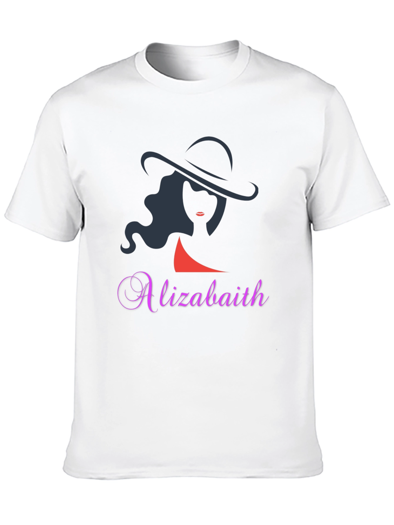 Elegant Woman Silhouette Tee - Alizabaith Design