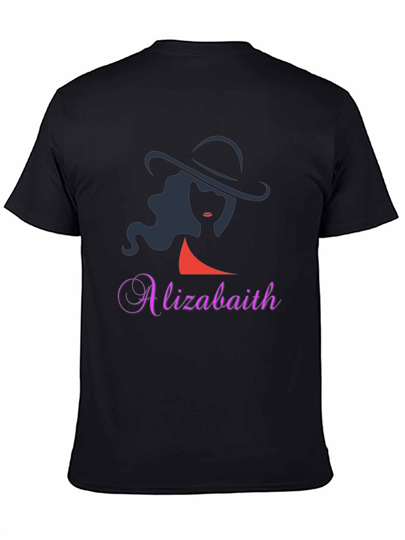 Elegant Woman Silhouette Tee - Alizabaith Design