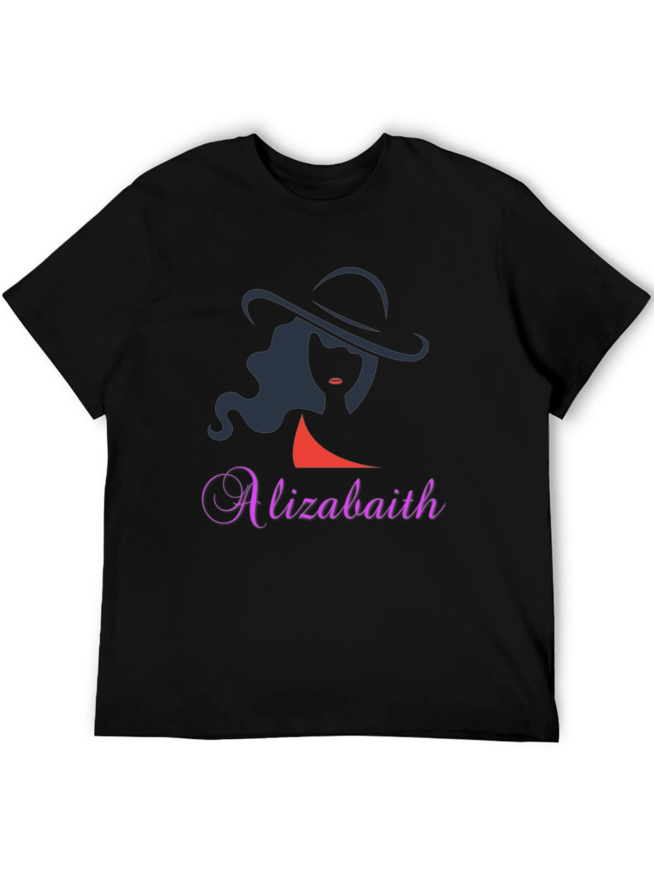 Elegant Woman Silhouette Tee - Alizabaith Design