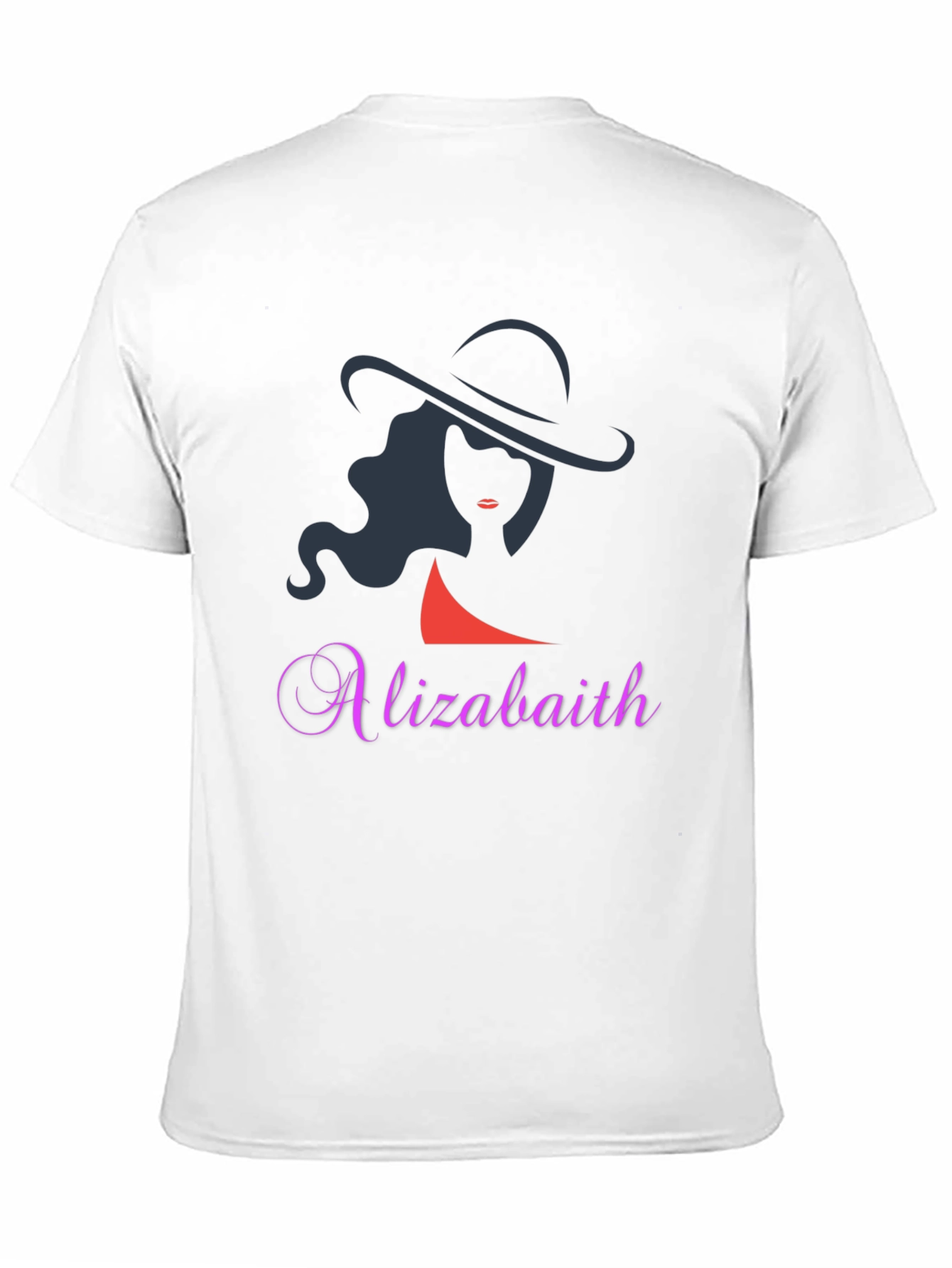 Elegant Woman Silhouette Tee - Alizabaith Design