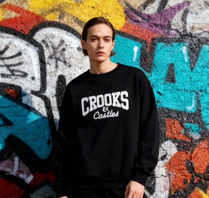 Crooks & Castles' Emblematic Crewneck Sweatshirt