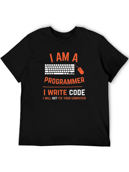 I Am A Programmer T-Shirt - Funny Coding Tee