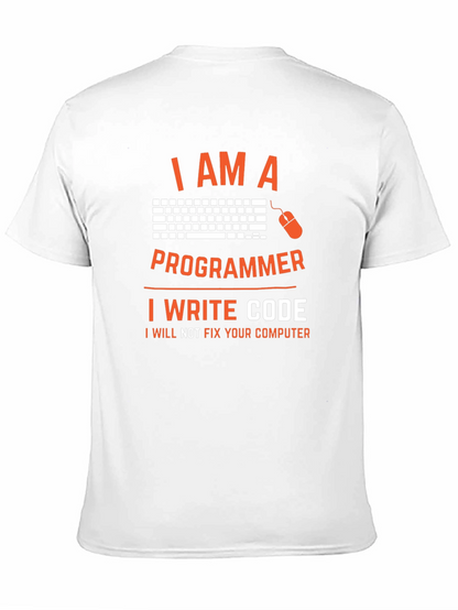 I Am A Programmer T-Shirt - Funny Coding Tee