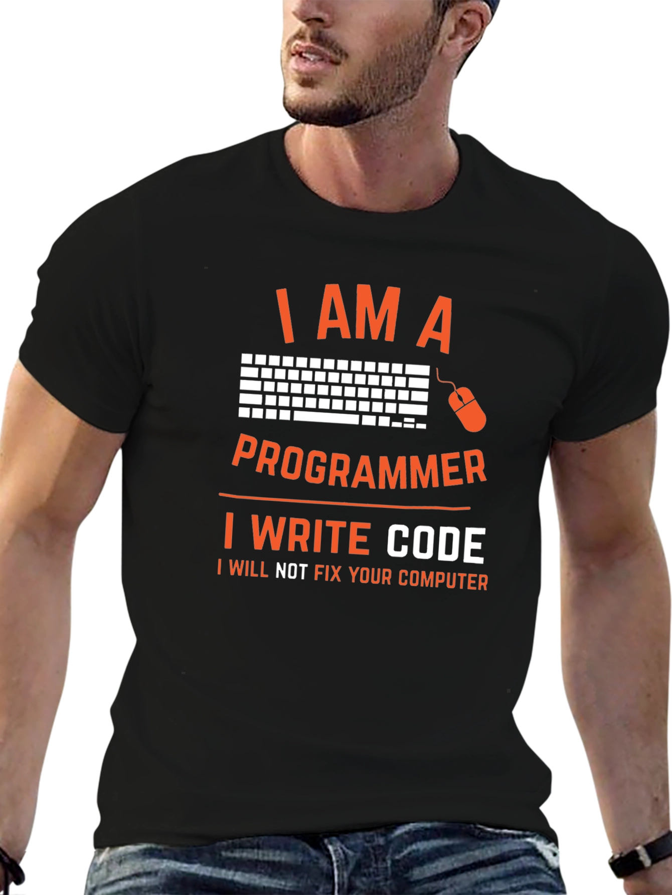 I Am A Programmer T-Shirt - Funny Coding Tee