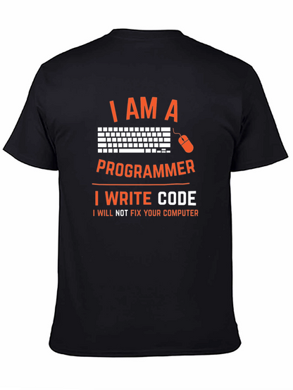 I Am A Programmer T-Shirt - Funny Coding Tee