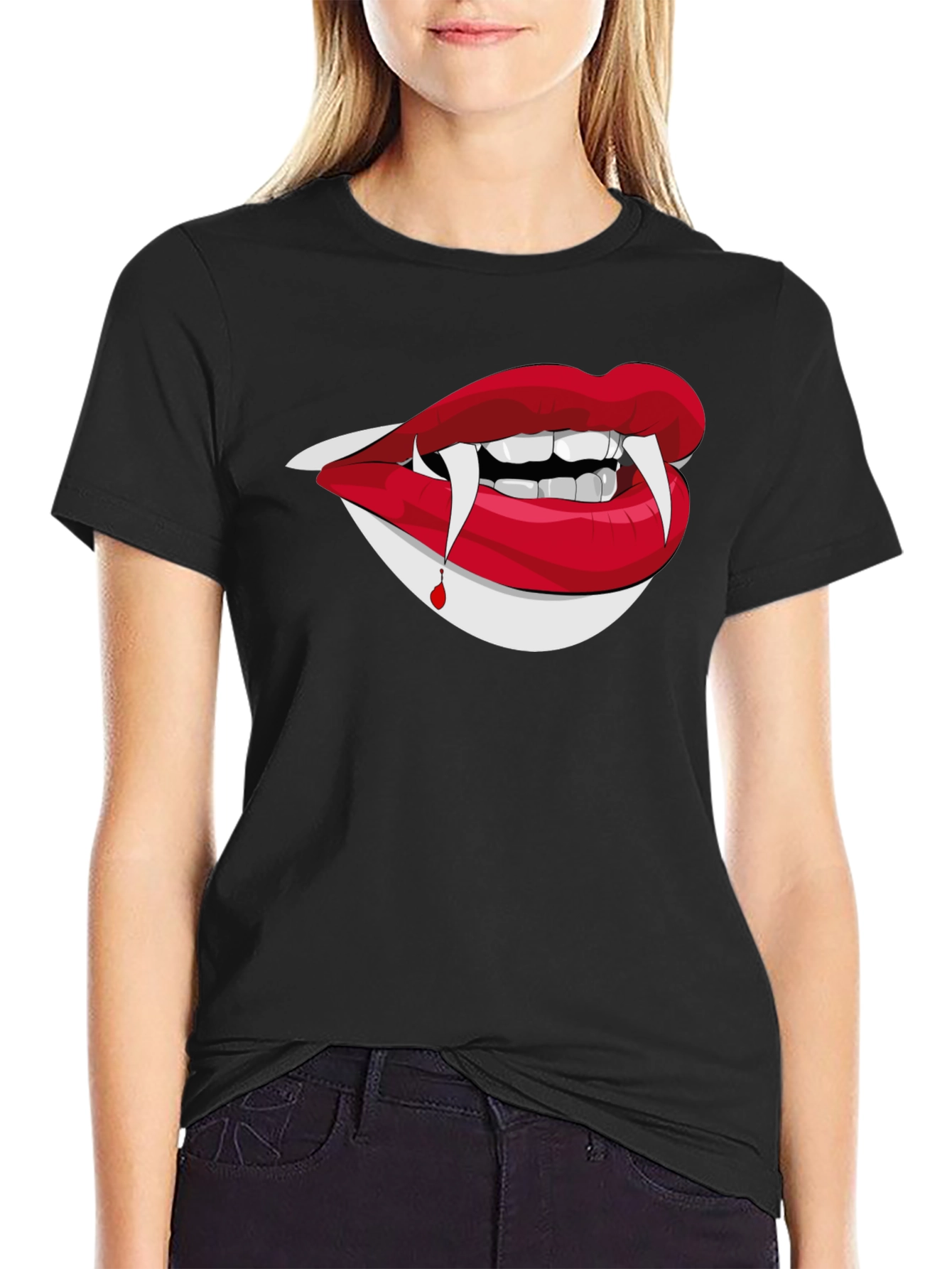 Vampire Bite T-Shirt - Halloween Ready