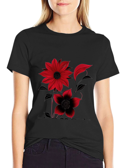Floral Graphic Print T-Shirt