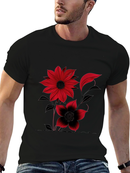 Floral Graphic Print T-Shirt