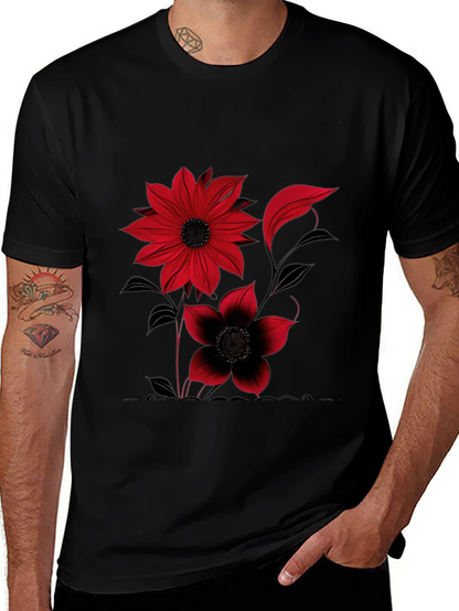Floral Graphic Print T-Shirt