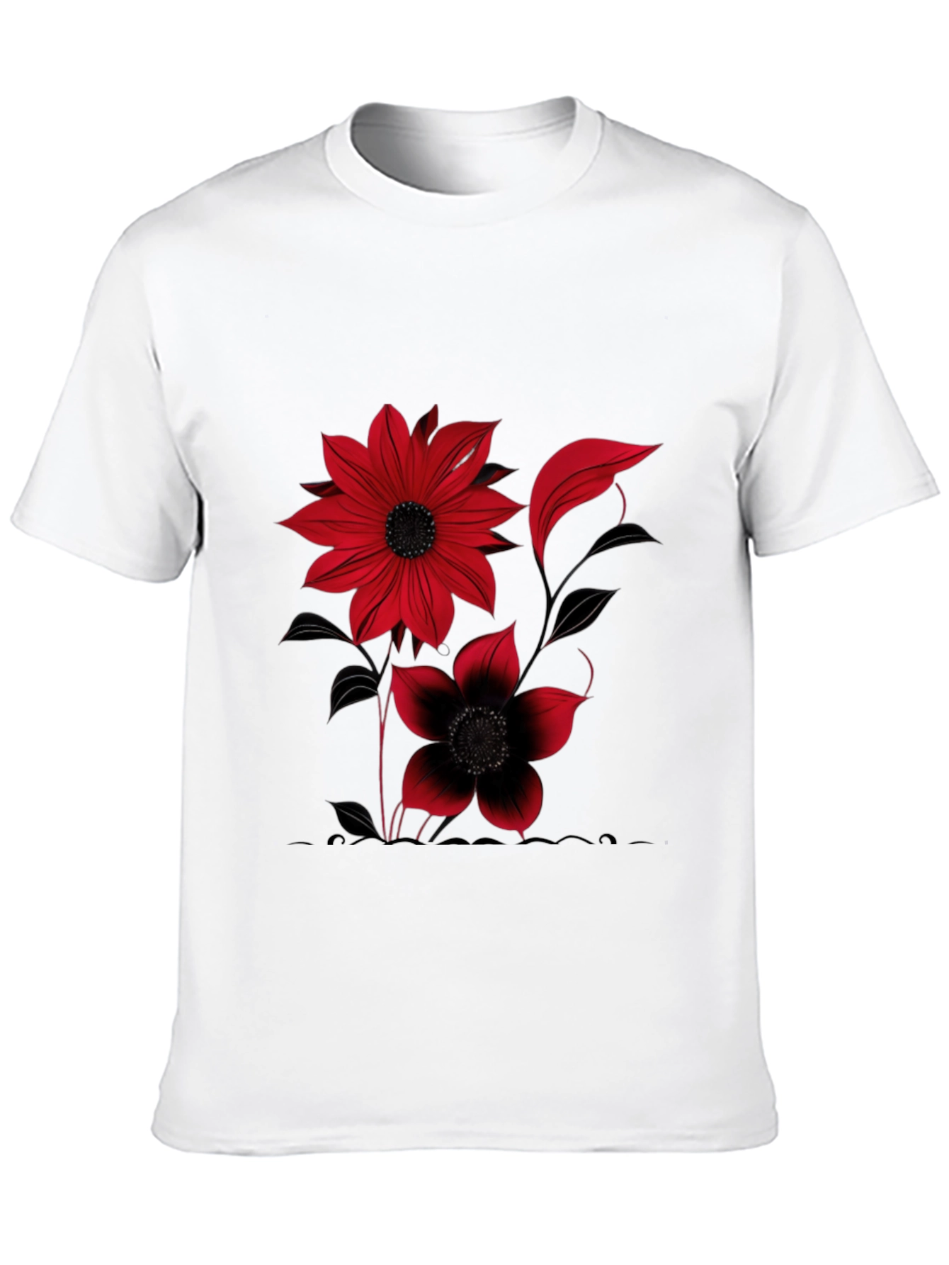 Floral Graphic Print T-Shirt