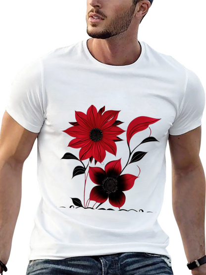 Floral Graphic Print T-Shirt