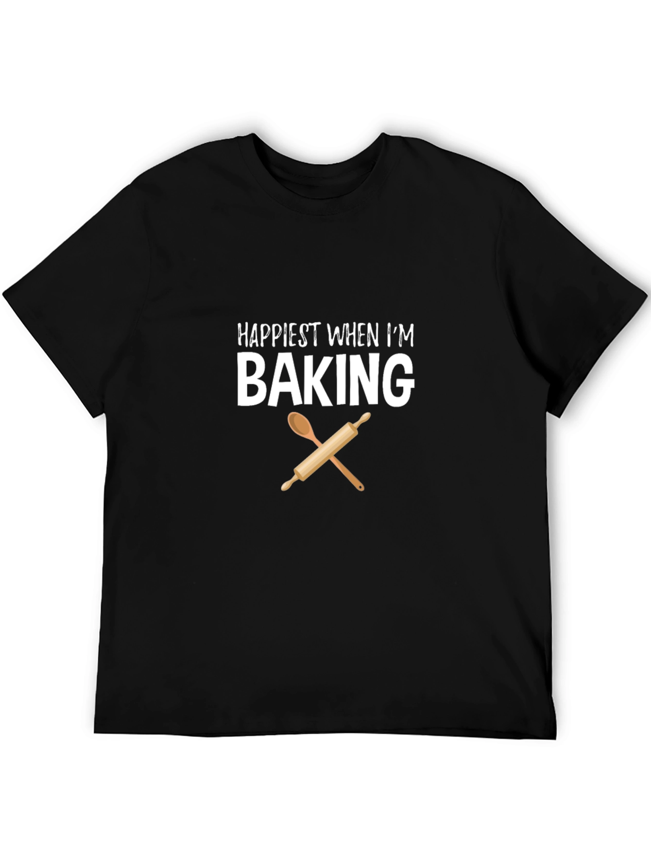 Happiest When Im Baking T-Shirt
