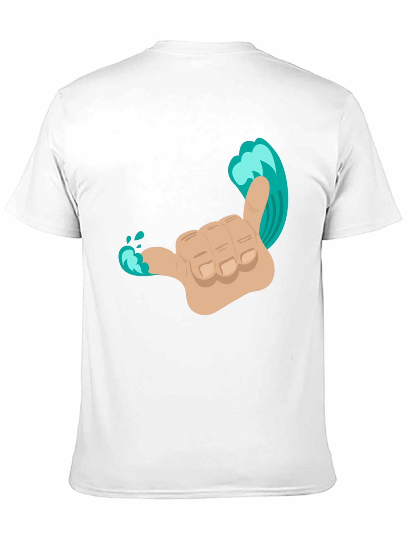 Hang Loose Wave Hand T-Shirt