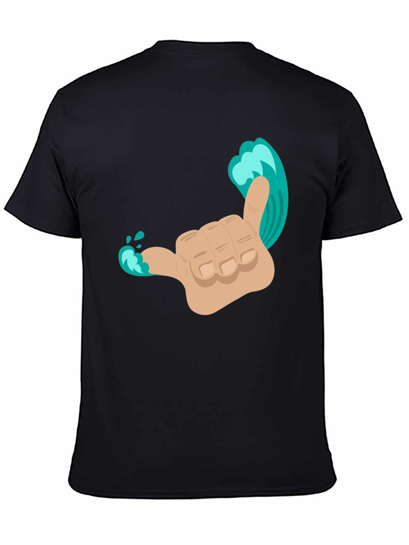 Hang Loose Wave Hand T-Shirt