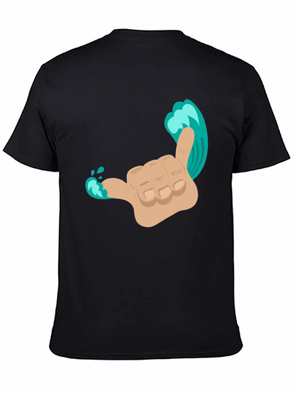 Hang Loose Wave Hand T-Shirt