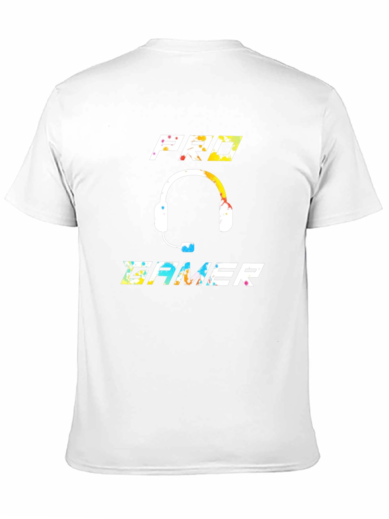 Pro Gamer Graphic T-Shirt - Black Cotton Blend