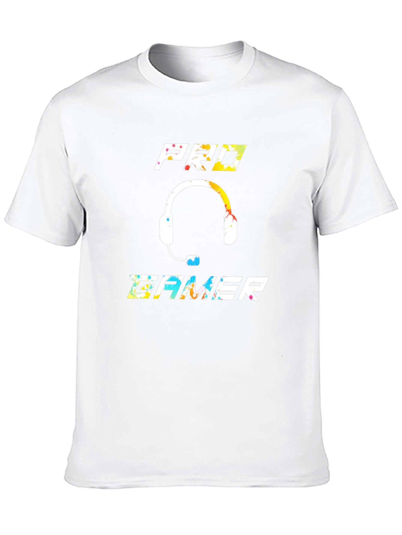 Pro Gamer Graphic T-Shirt - Black Cotton Blend