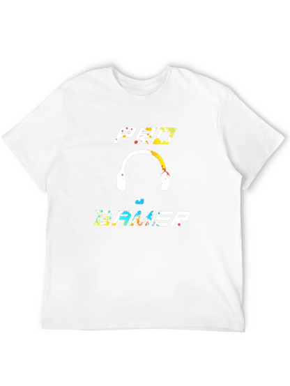 Pro Gamer Graphic T-Shirt - Black Cotton Blend
