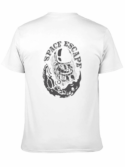 Space Escape Graphic T-Shirt - Astronaut Design