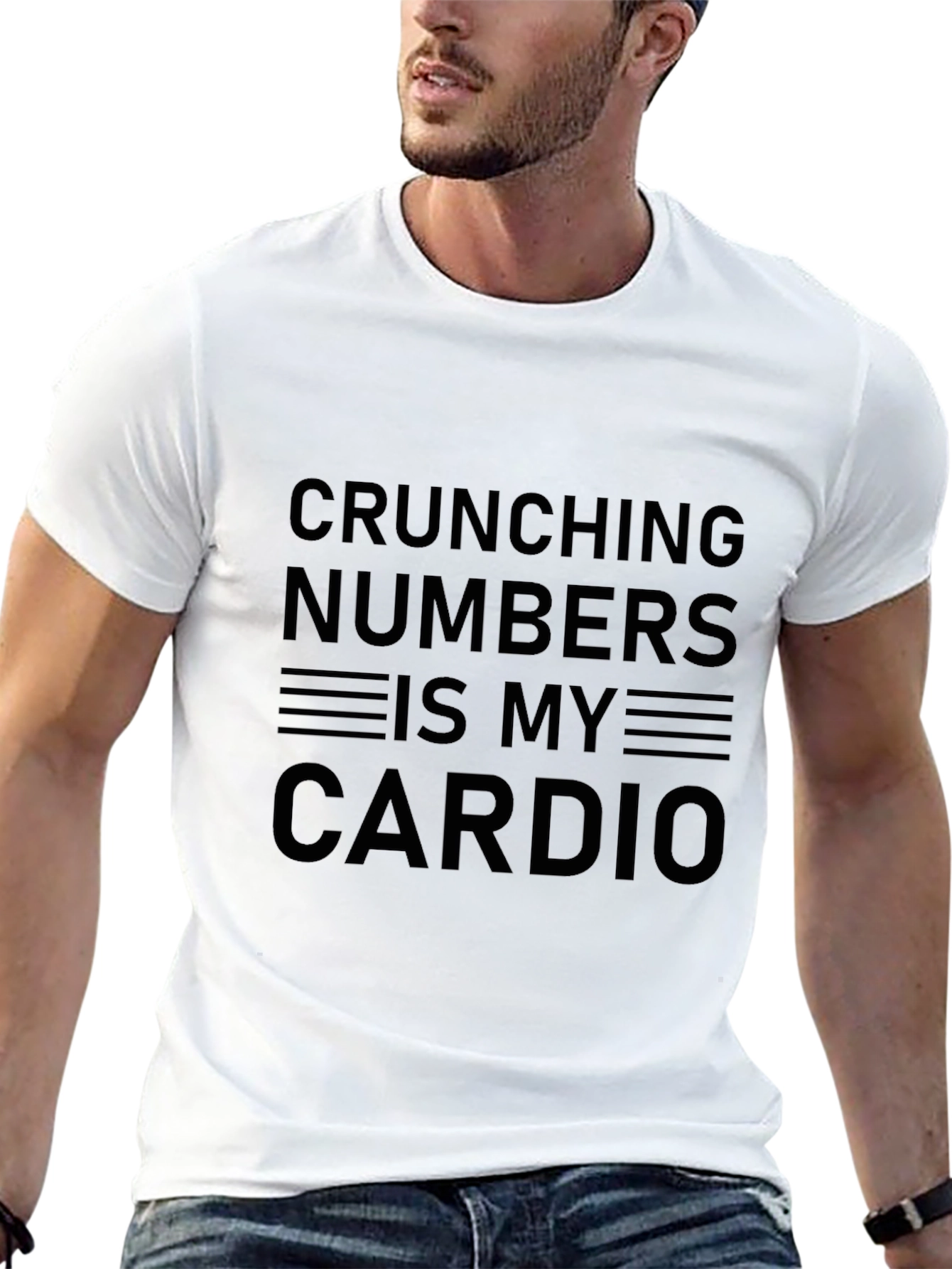 Crunching Numbers is My Cardio T-Shirt