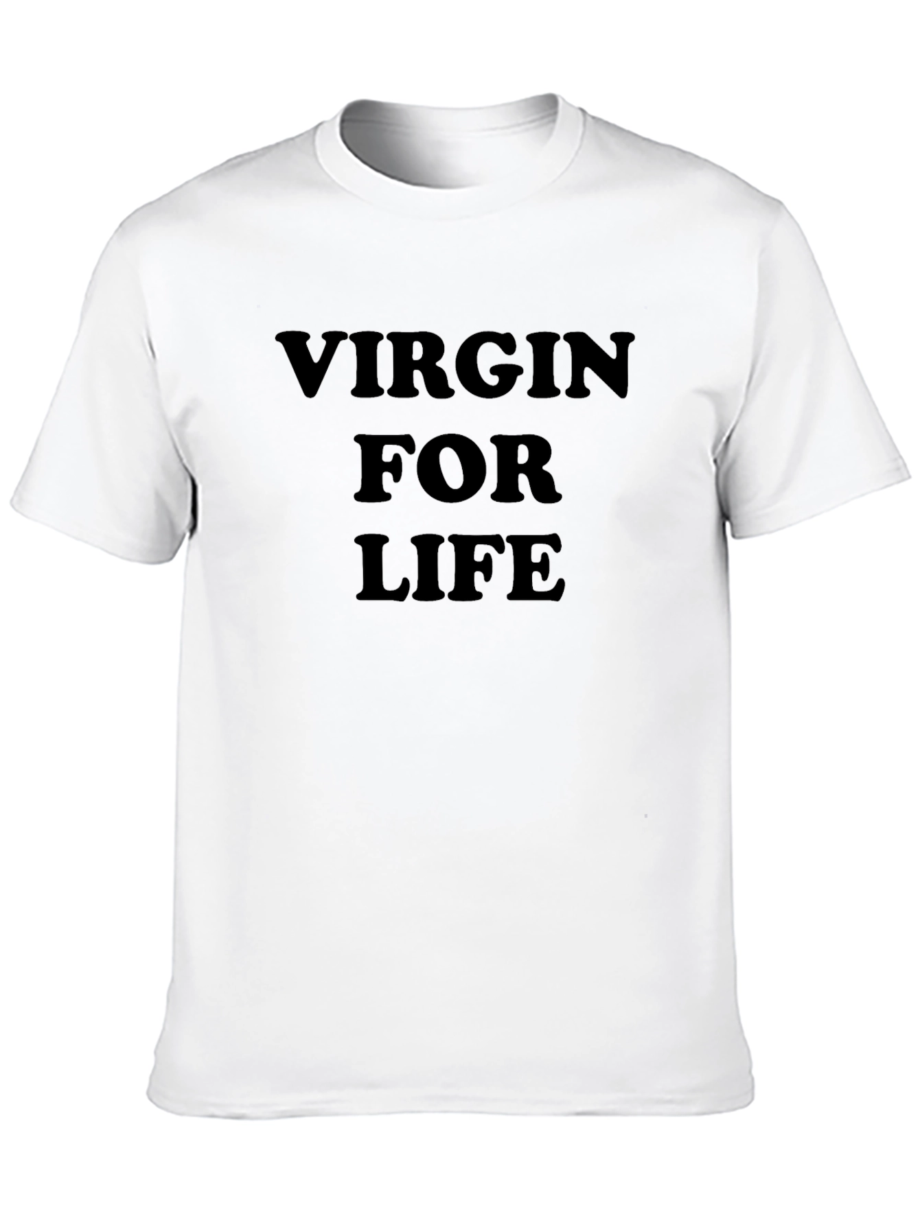 Virgin For Life Graphic Tee - Black T-Shirt