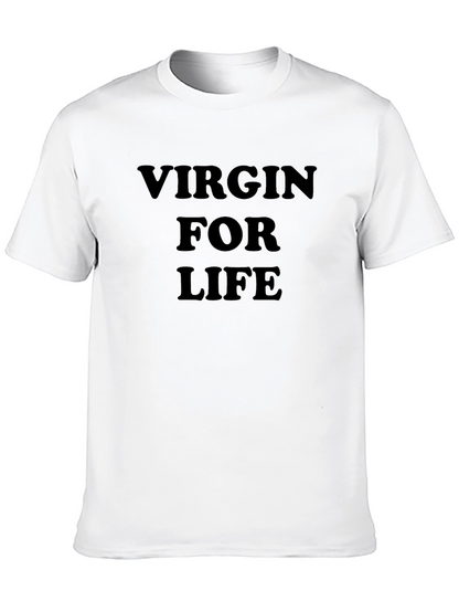 Virgin For Life Graphic Tee - Black T-Shirt