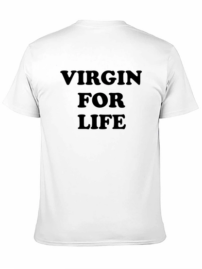 Virgin For Life Graphic Tee - Black T-Shirt