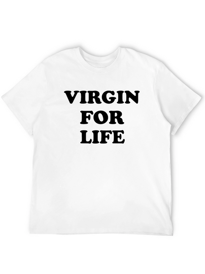 Virgin For Life Graphic Tee - Black T-Shirt