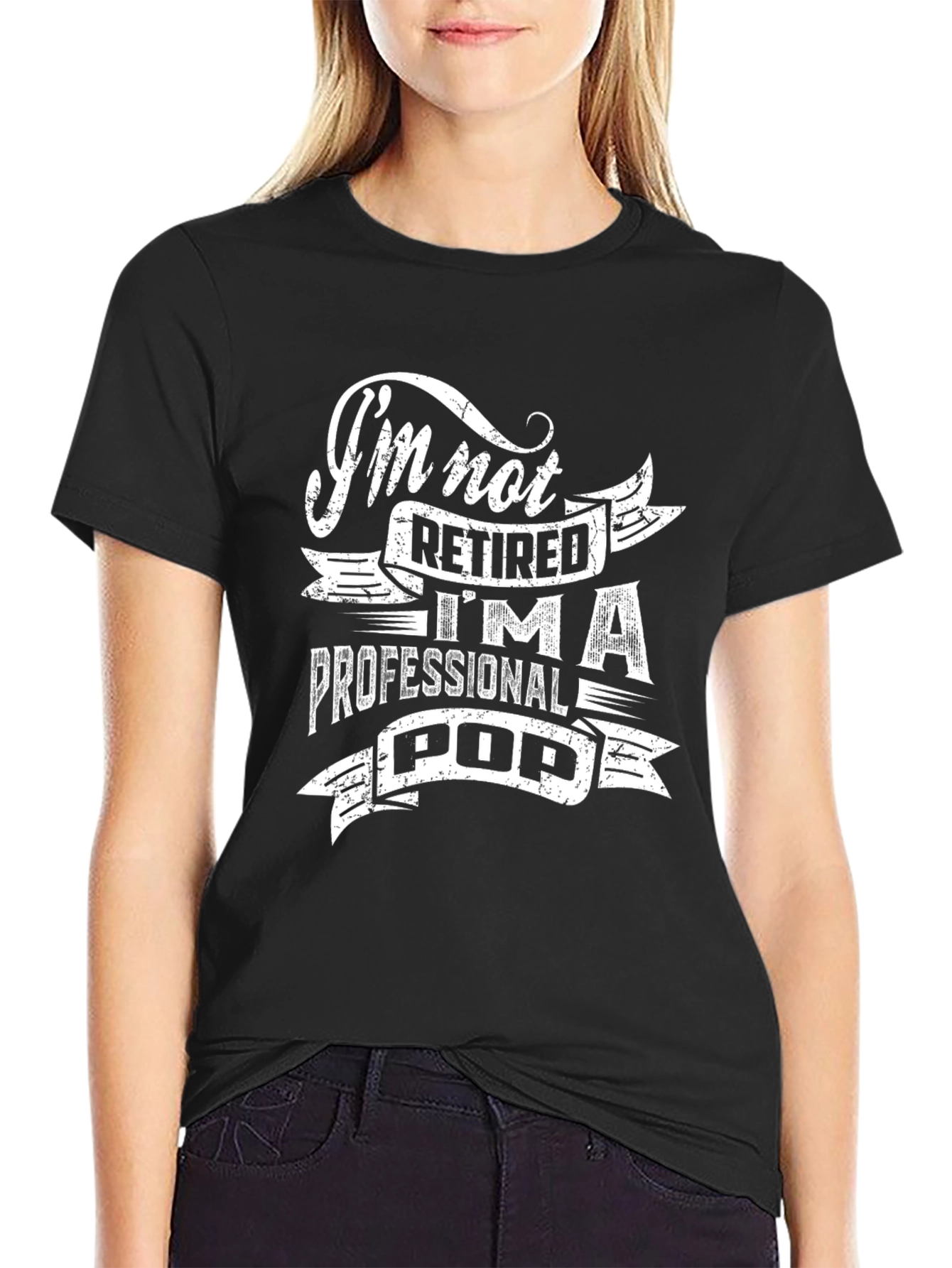 Professional Pop T-Shirt - Funny Retired Dad Tee