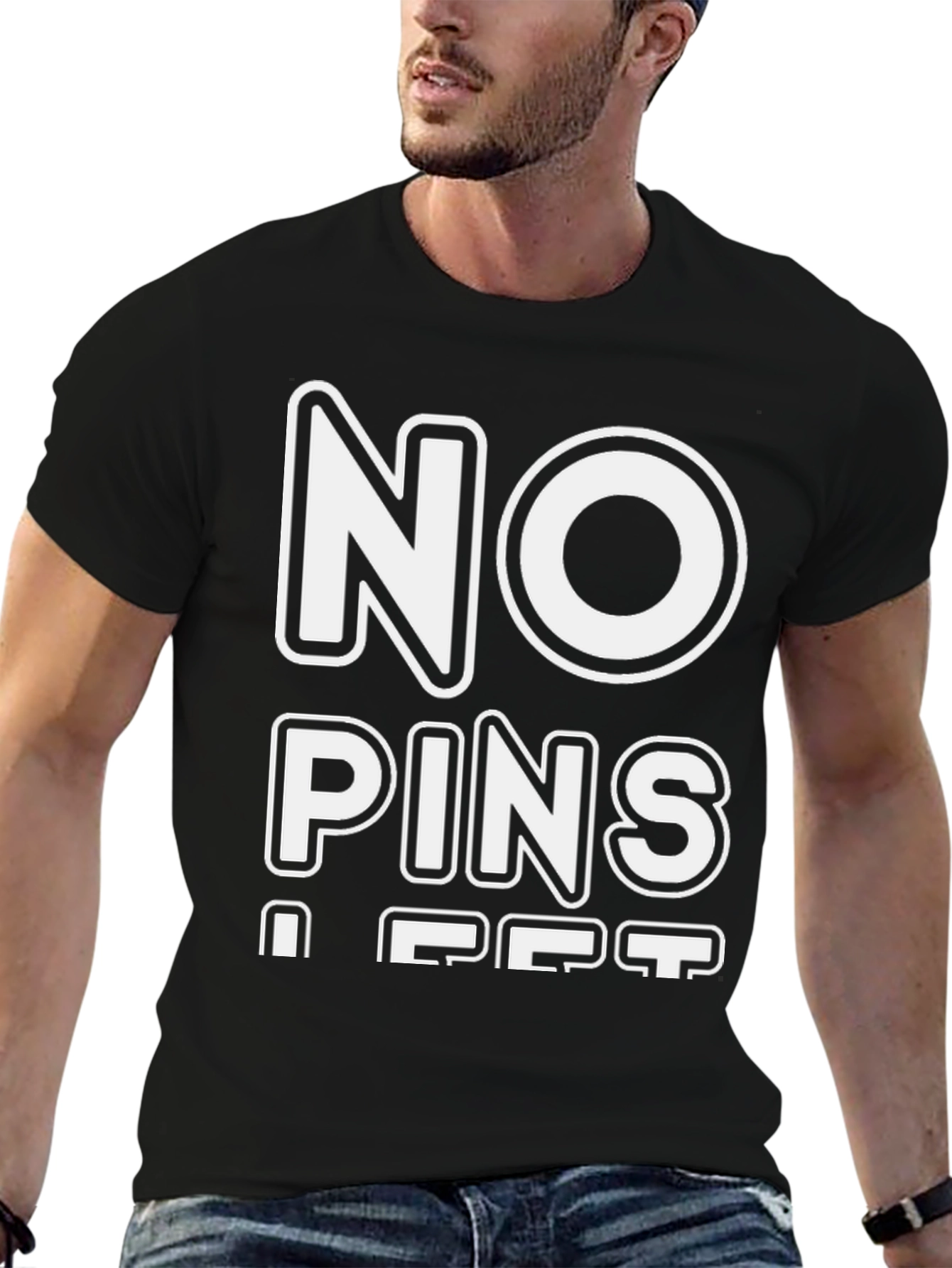 No Pins I Get Black T-Shirt