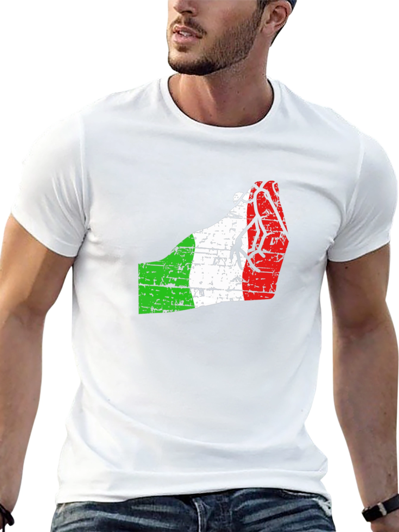 Italian Hand Gesture Graphic T-Shirt