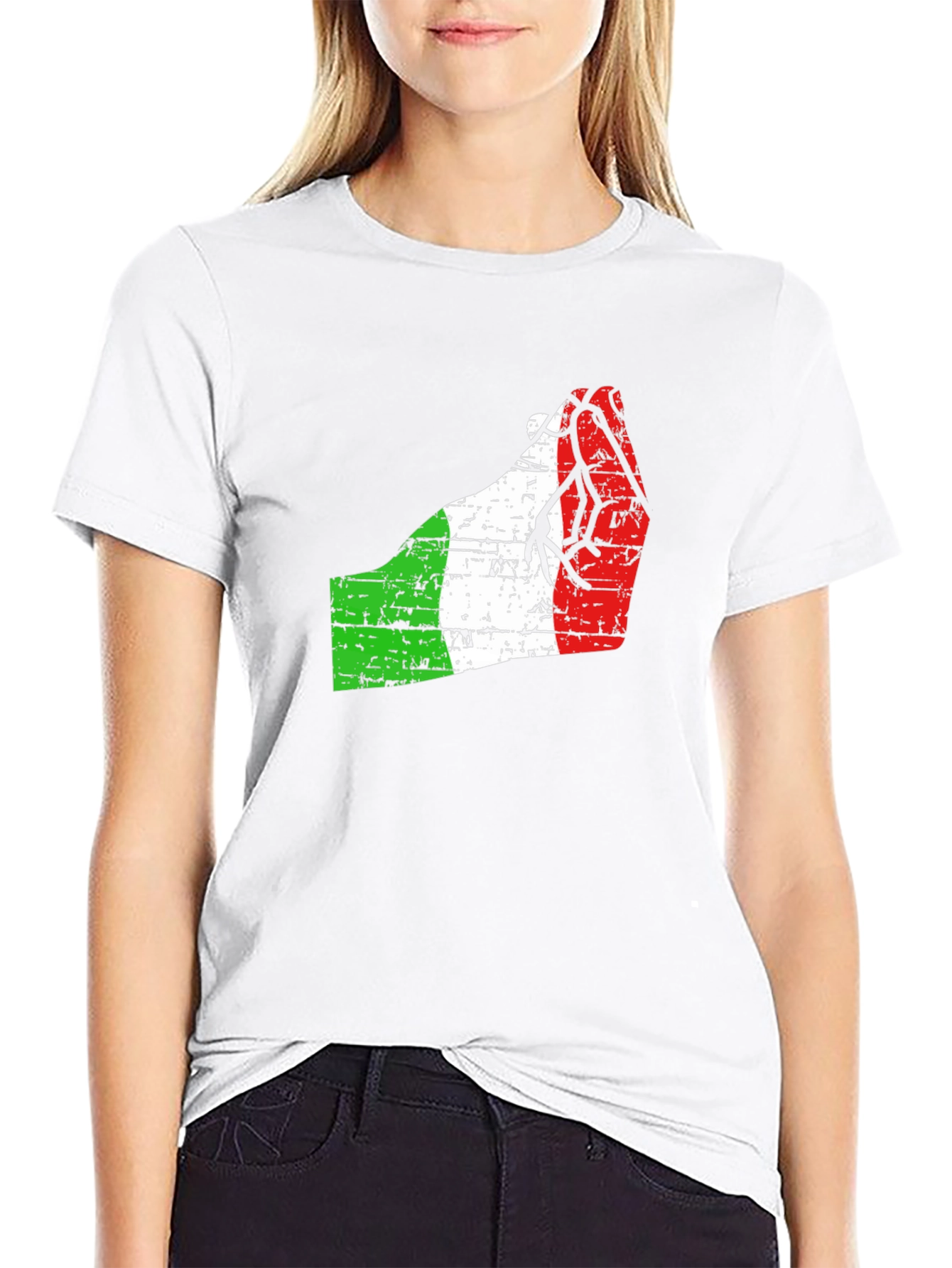 Italian Hand Gesture Graphic T-Shirt