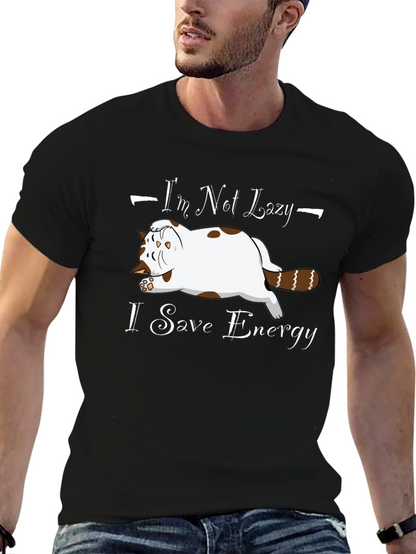 Lazy Cat T-Shirt - Funny Cat Lover Tee
