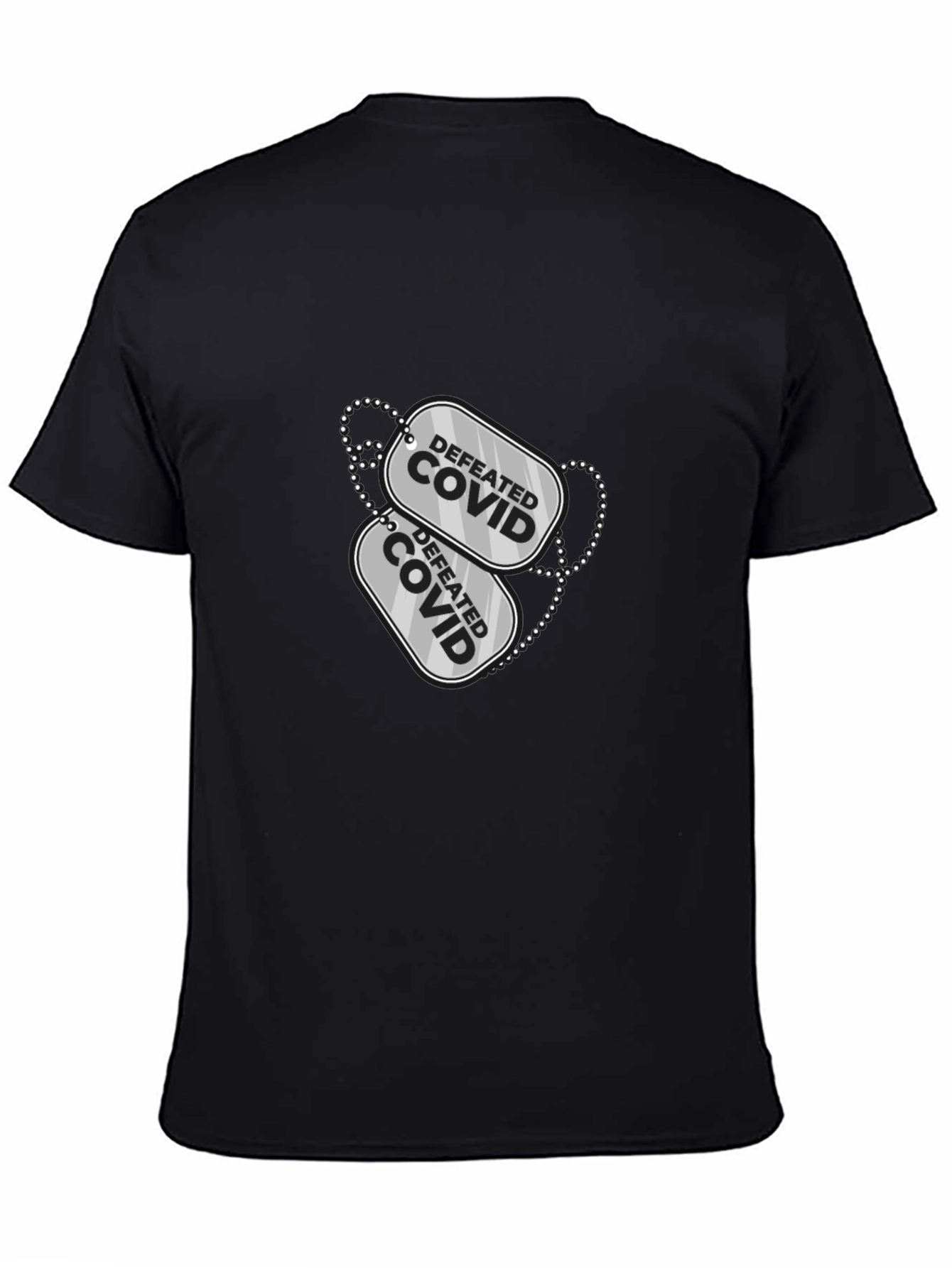 Defeated COVID Graphic Tee