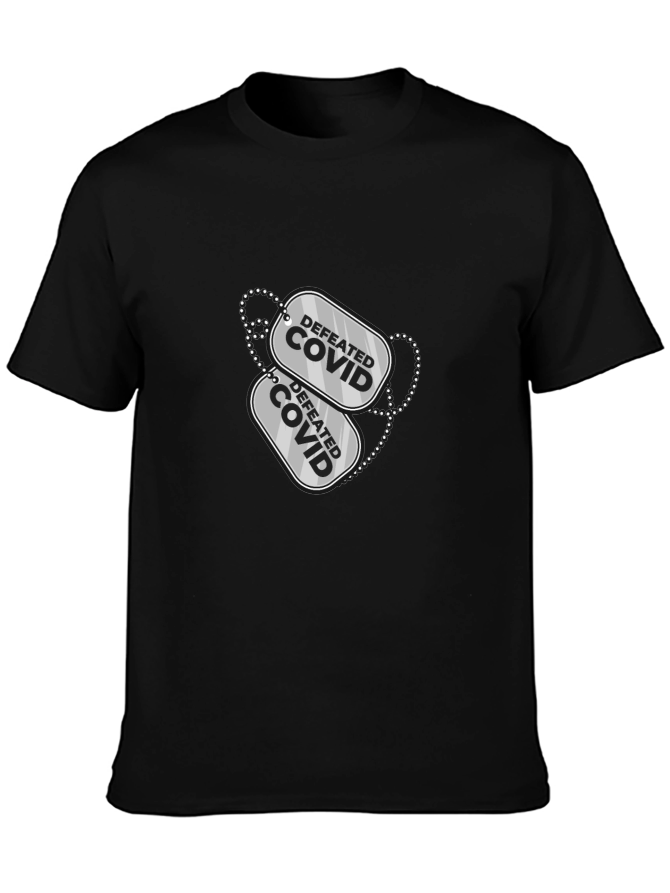 Defeated COVID Graphic Tee